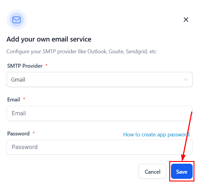 Connecting Google Email Services – figure 9