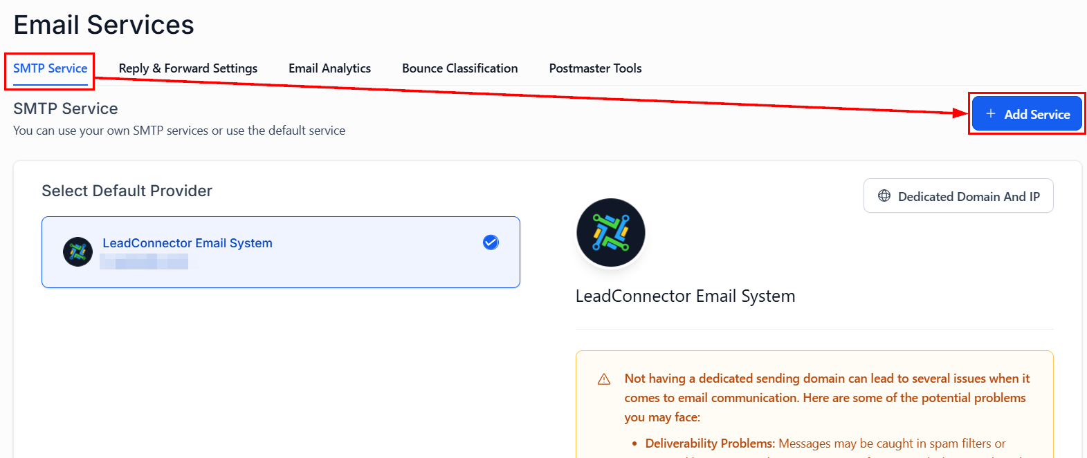 Connecting SendGrid to Email Services – figure 4