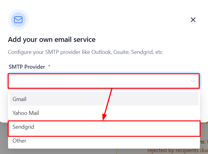 Connecting SendGrid to Email Services – figure 5