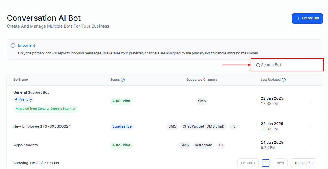 Conversation AI Bot Overview – figure 2