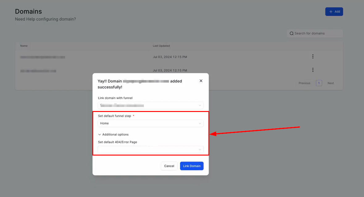 Creating a Subdomain in NameCheap – figure 3
