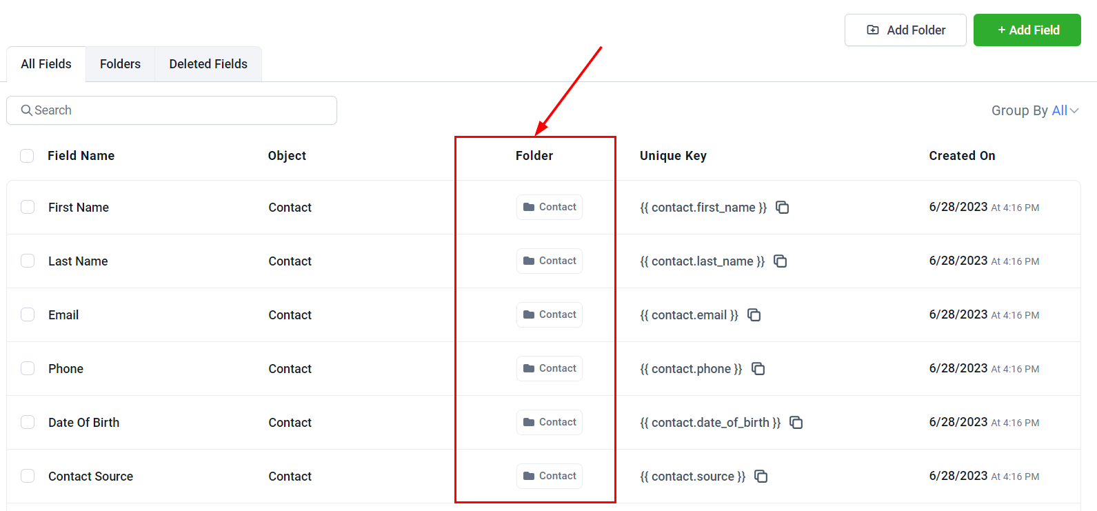 Custom Fields Overview – figure 8