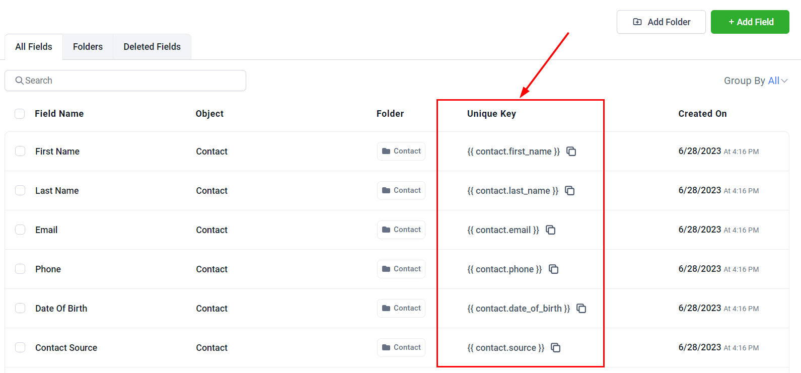 Custom Fields Overview – figure 9