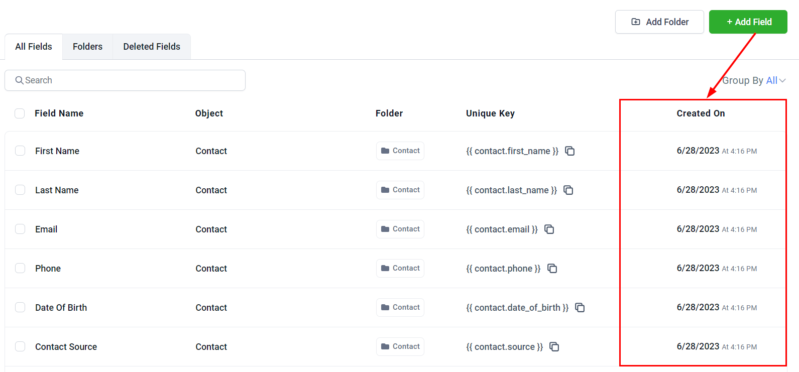 Custom Fields Overview – figure 11