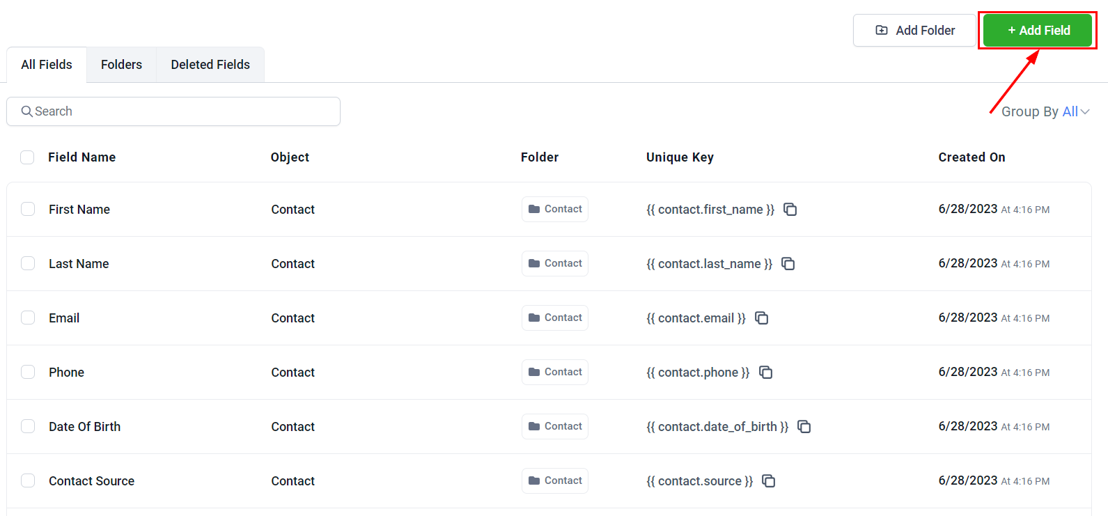Custom Fields Overview – figure 23