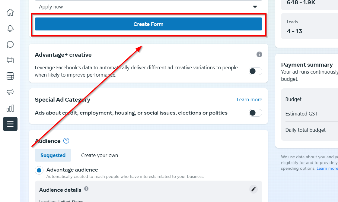 Facebook Integration and Lead Management – figure 4