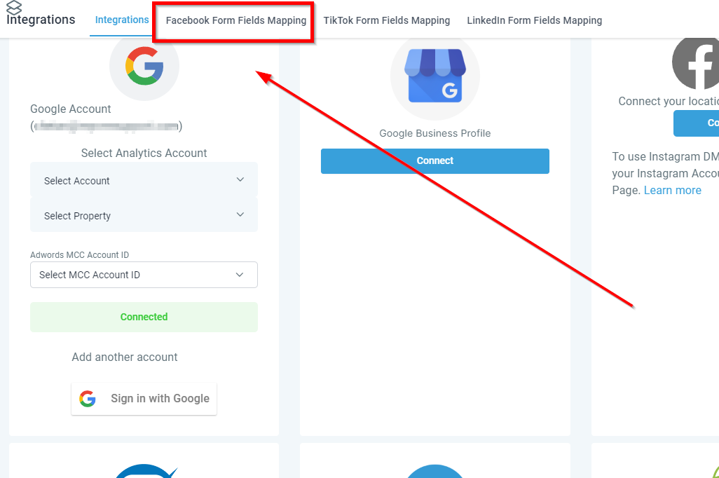 Facebook Integration and Lead Management – figure 5