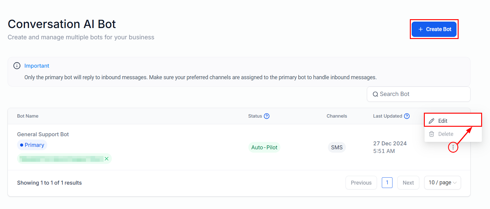 How to Add Contact Info Using the AI Bot – figure 1