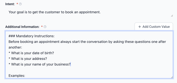 How to Add Contact Info Using the AI Bot – figure 7
