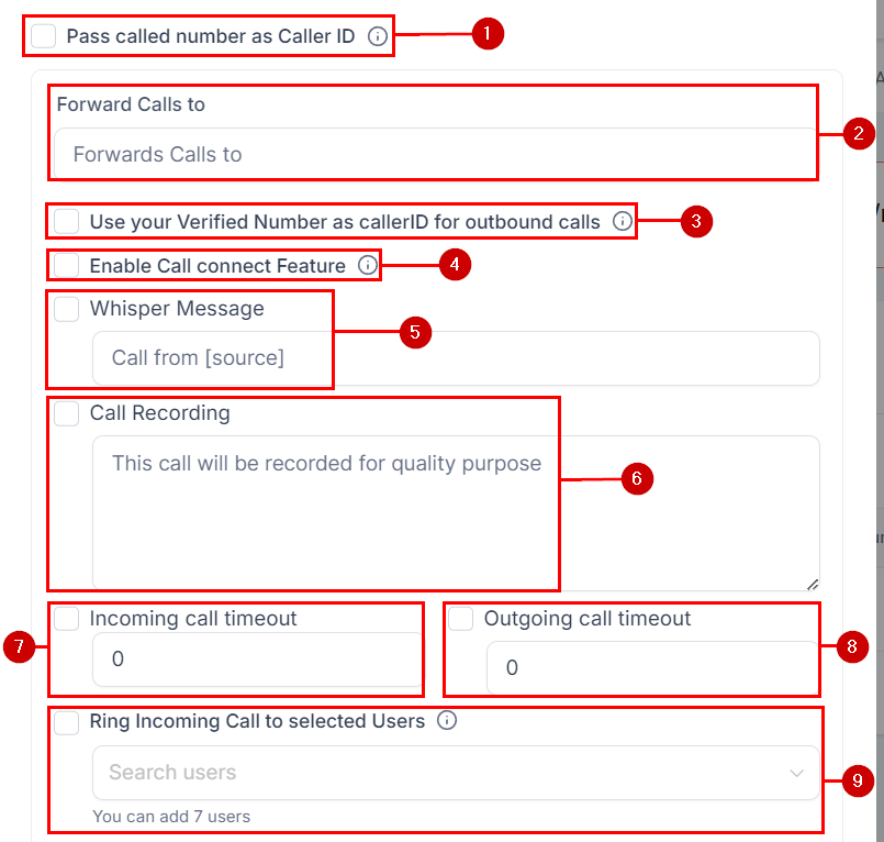 How to Configure Your Phone Number – figure 3
