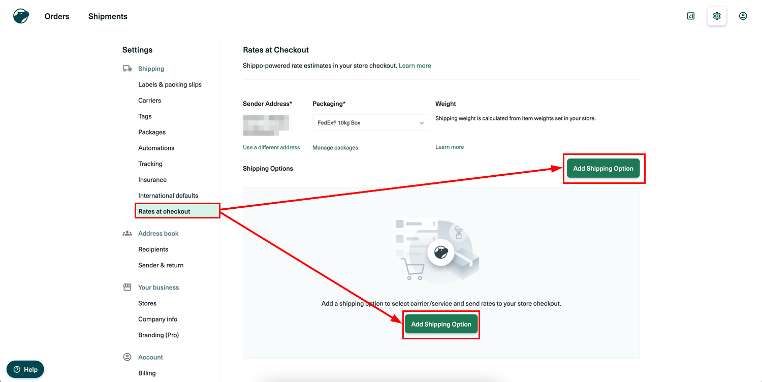 How to Connect Shippo Integration – figure 5