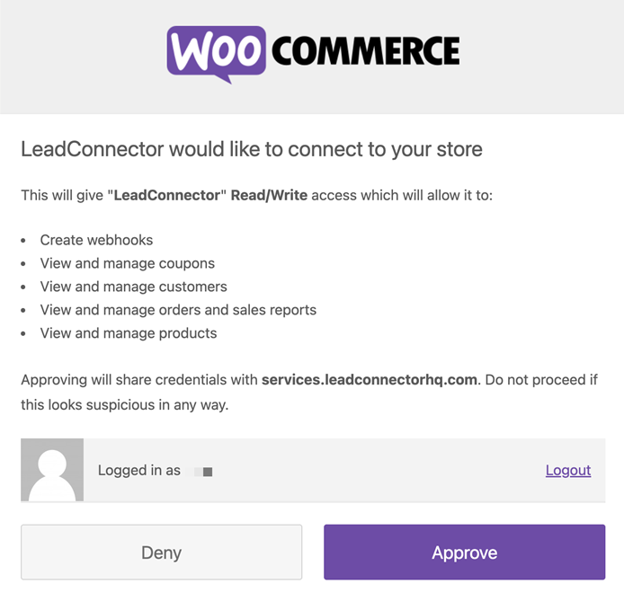 How to Connect WooCommerce for Stores – figure 4