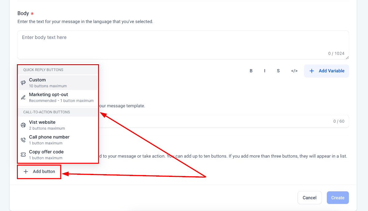 How to Create a WhatsApp Template – figure 6