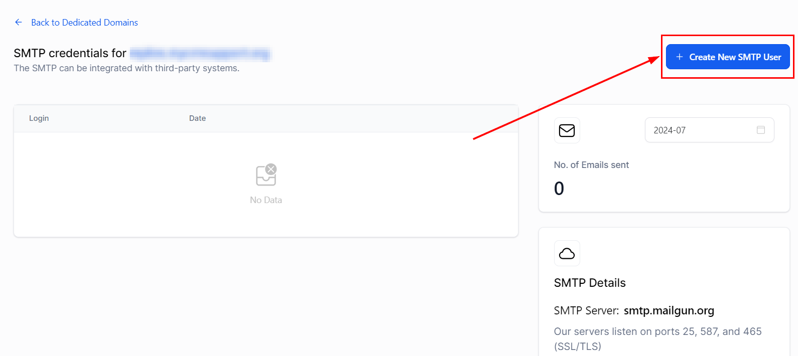 How to Create SMTP Credentials – figure 3