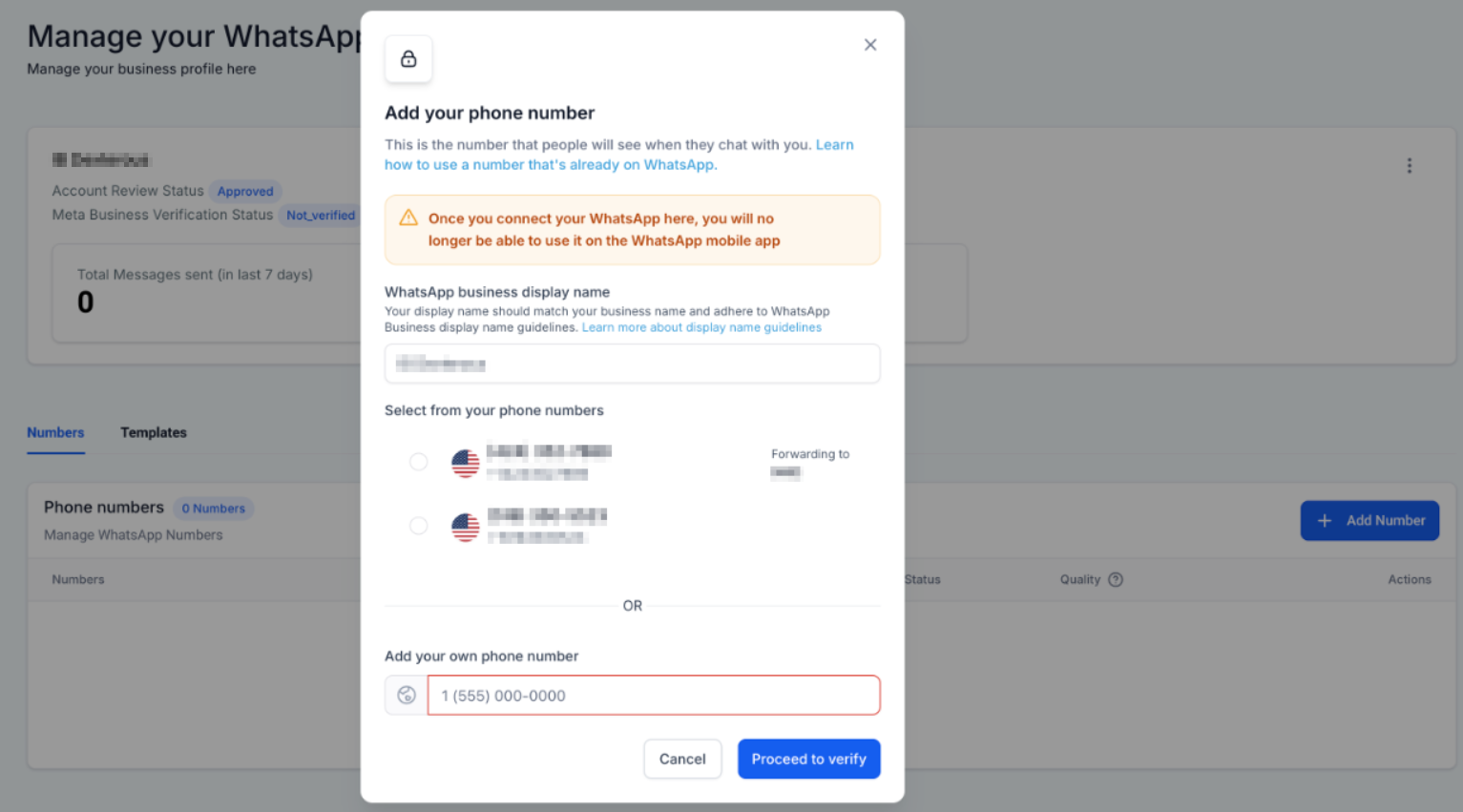 How to Integrate WhatsApp – figure 10