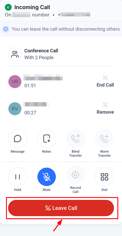 How to Perform a Warm Call Transfer – figure 8