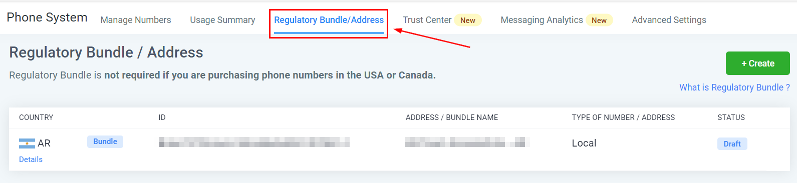 How to Purchase a Phone Number with Required Address and Bundles Verification – figure 2