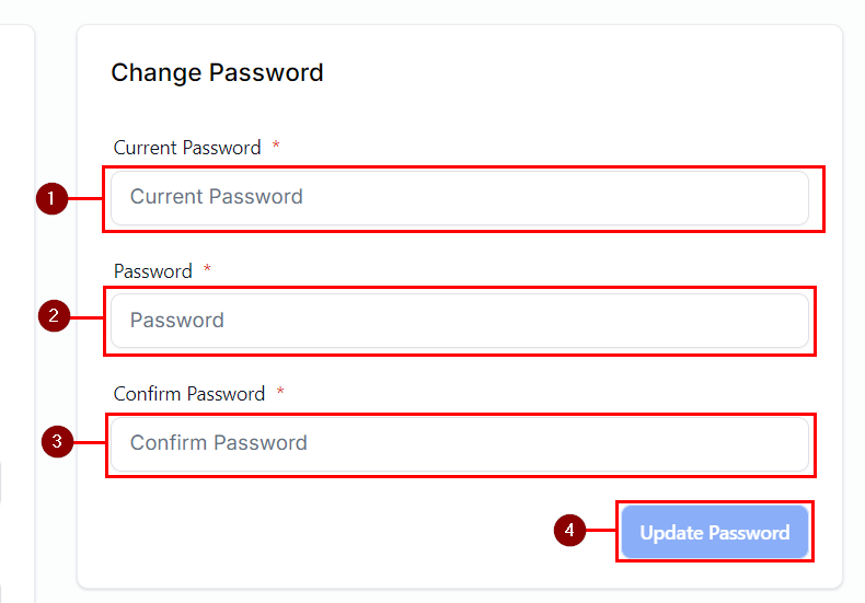 How to Reset Your Password Through My Profile & My Staff – figure 2
