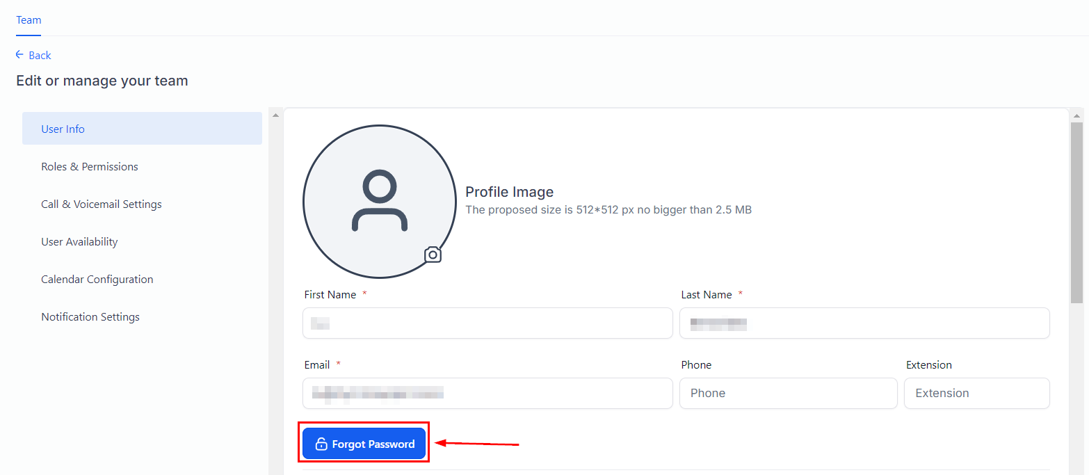 How to Reset Your Password Through My Profile & My Staff – figure 4
