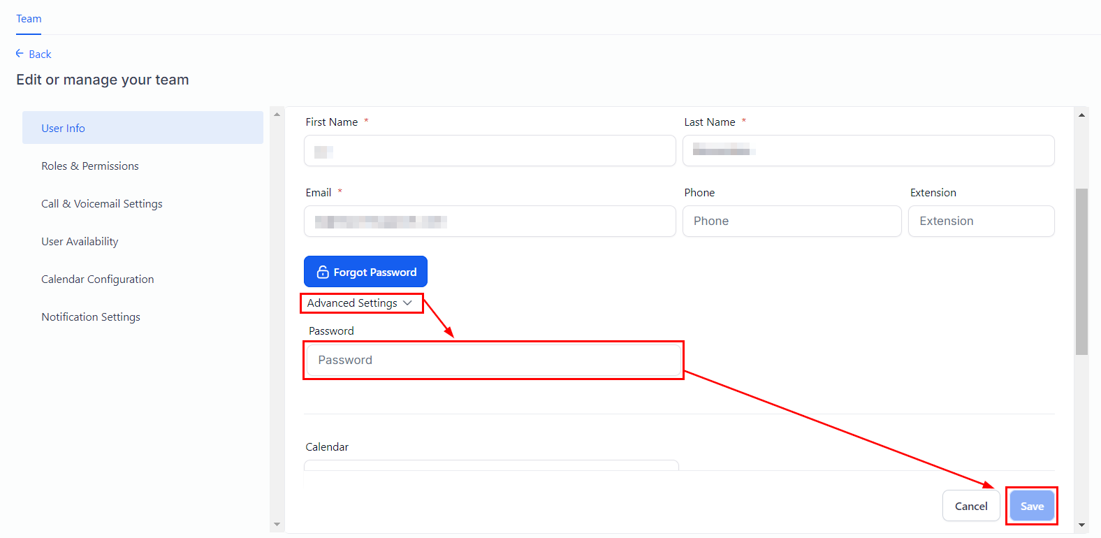 How to Reset Your Password Through My Profile & My Staff – figure 5