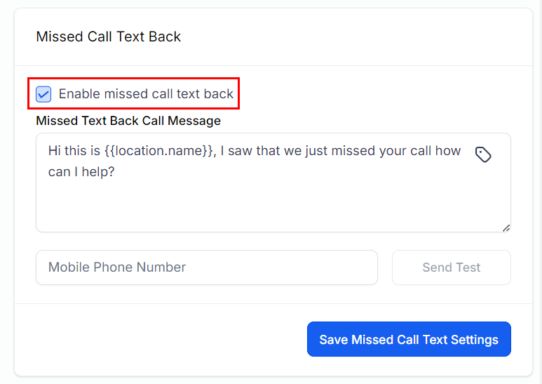 How to Set Up Automated Missed Call Text Back – figure 4