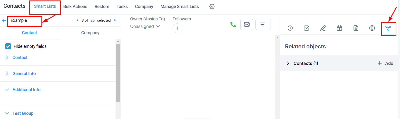 How to Set Up Contact-to-Contact Association – figure 7
