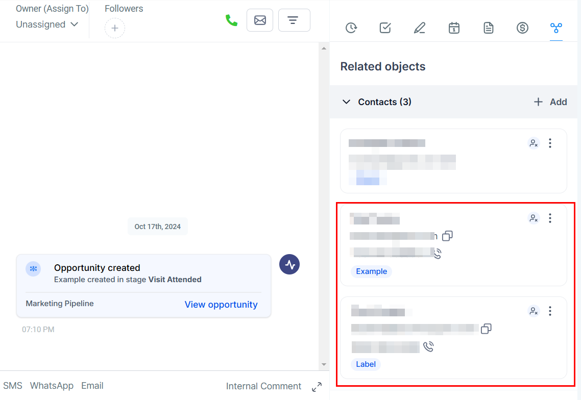 How to Set Up Contact-to-Contact Association – figure 10