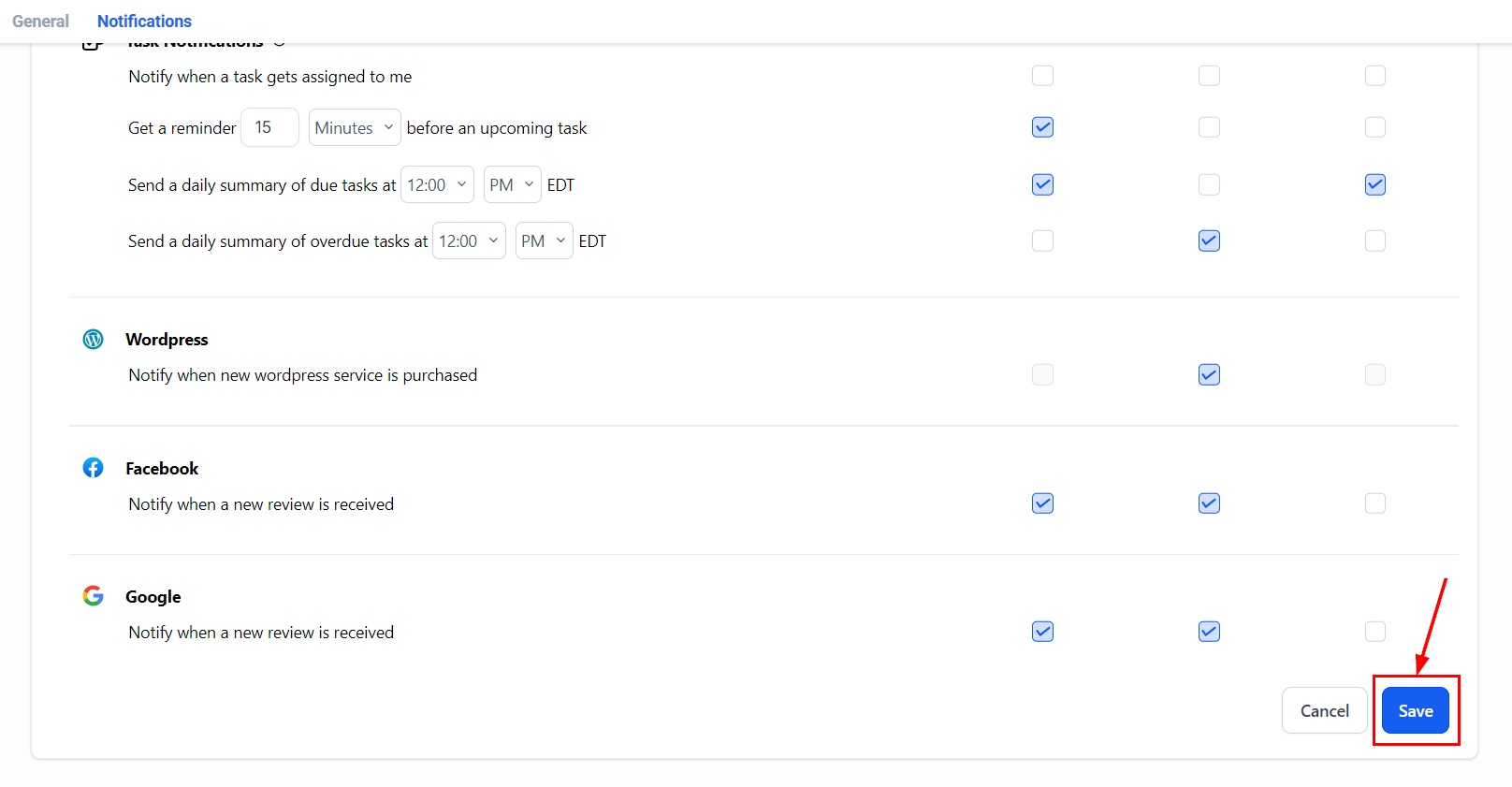 How to Set Up Daily Summary Reminders – figure 3
