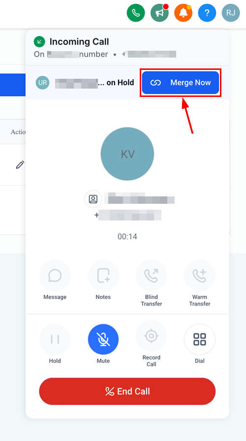 How to Transfer an Incoming Call – figure 4