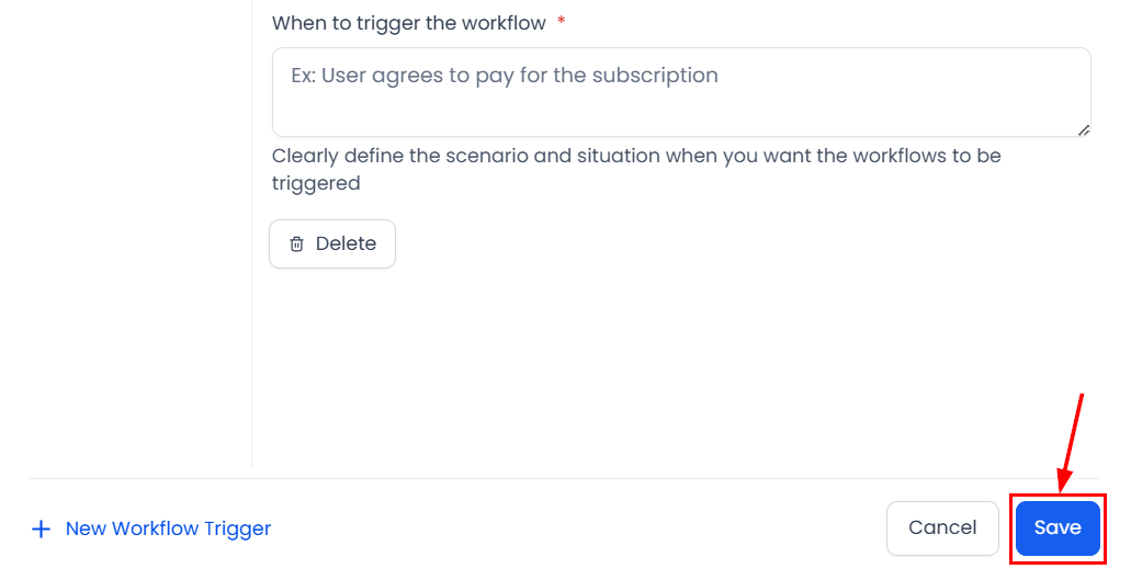 How to Trigger a Workflow within Conversation AI – figure 7