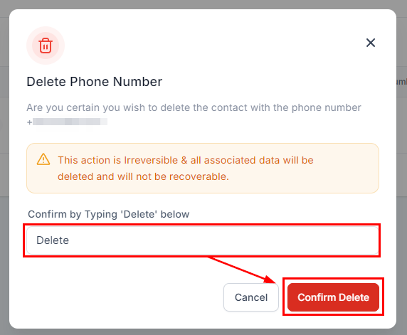 How to Update Your Outbound Number – figure 3