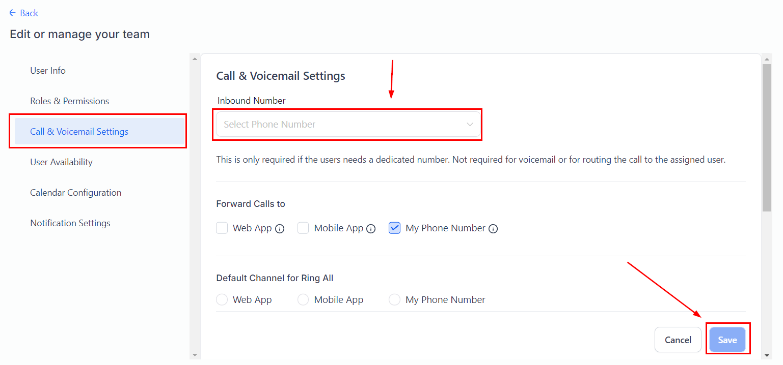 How to Update Your Outbound Number – figure 5