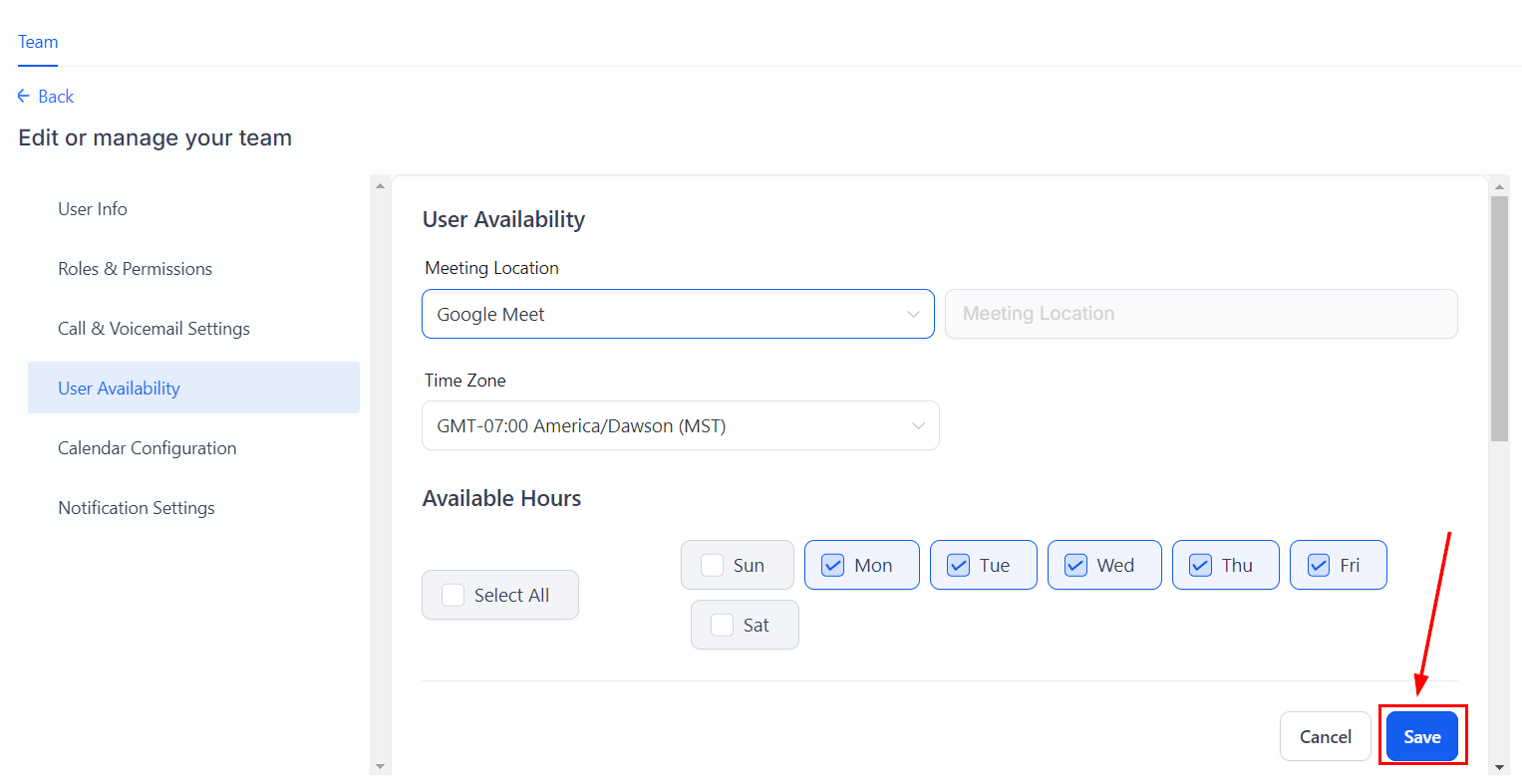 Integrating Google Meet for Virtual Appointments – figure 4