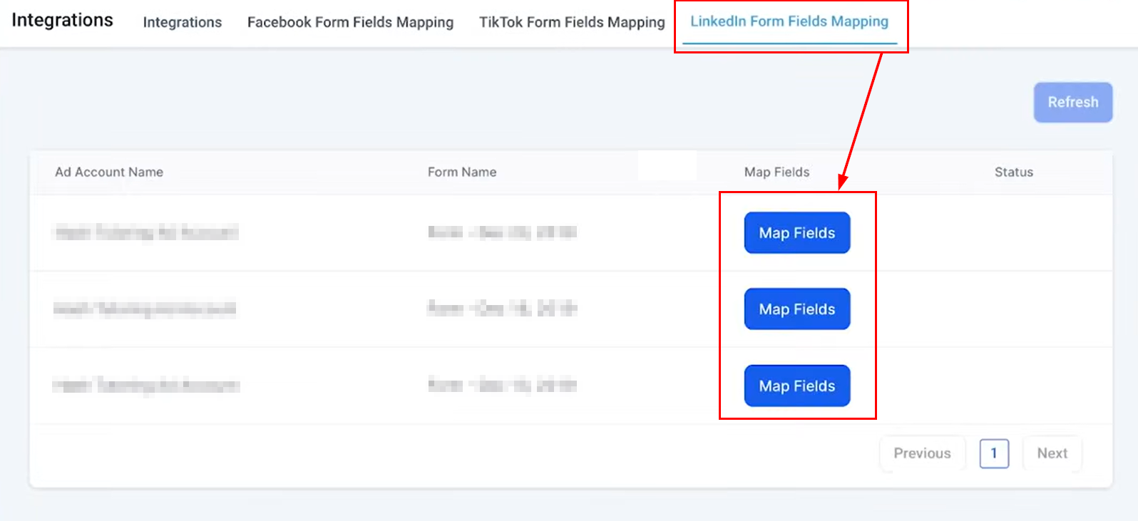 LinkedIn Integration – figure 6