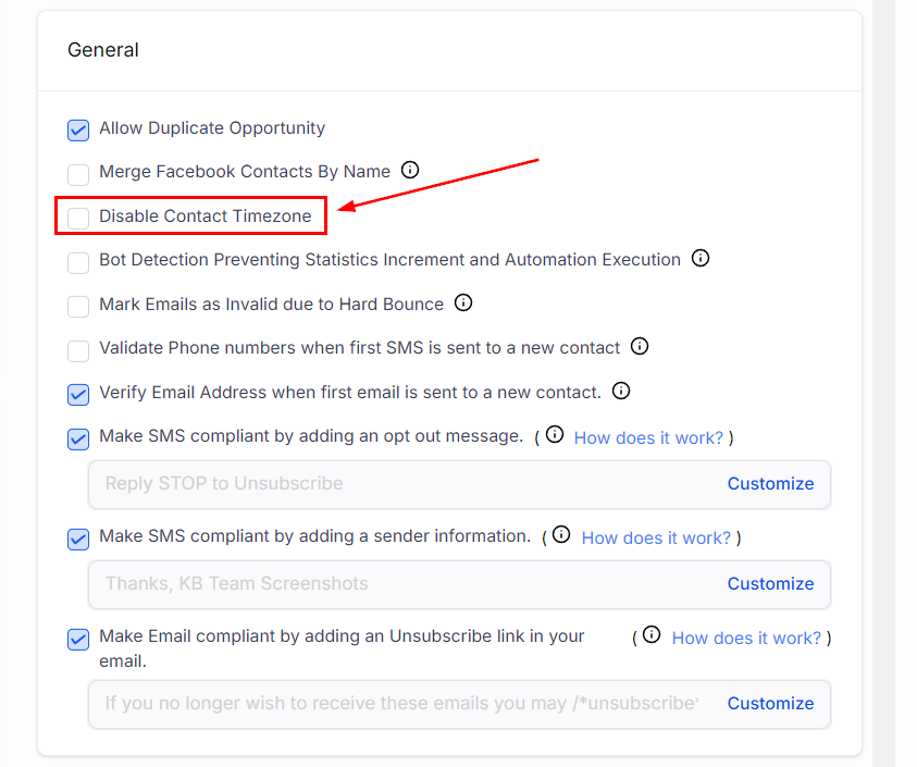 Managing Alternate Timezone Settings – figure 2