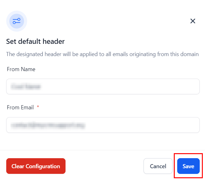 Setting Up a Default Header – figure 4
