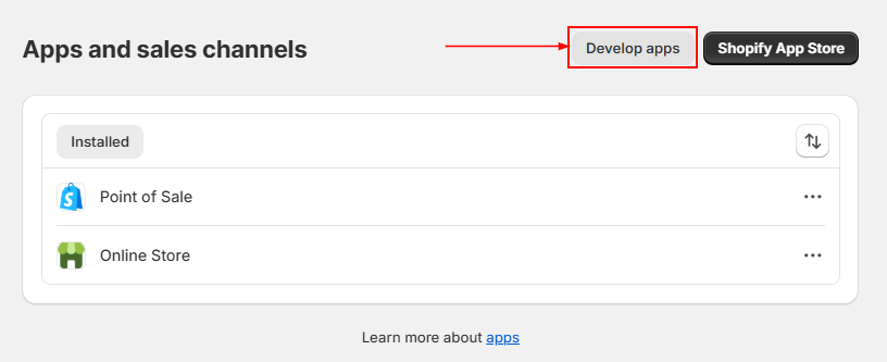 Setting Up Shopify Integration – figure 3