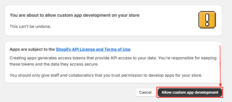 Setting Up Shopify Integration – figure 5