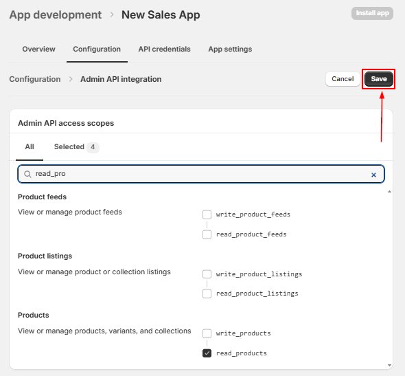 Setting Up Shopify Integration – figure 11