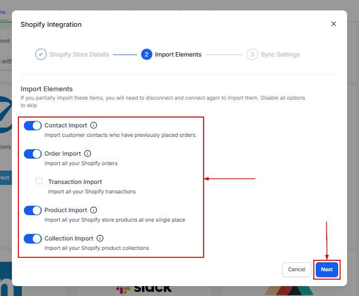 Setting Up Shopify Integration – figure 18