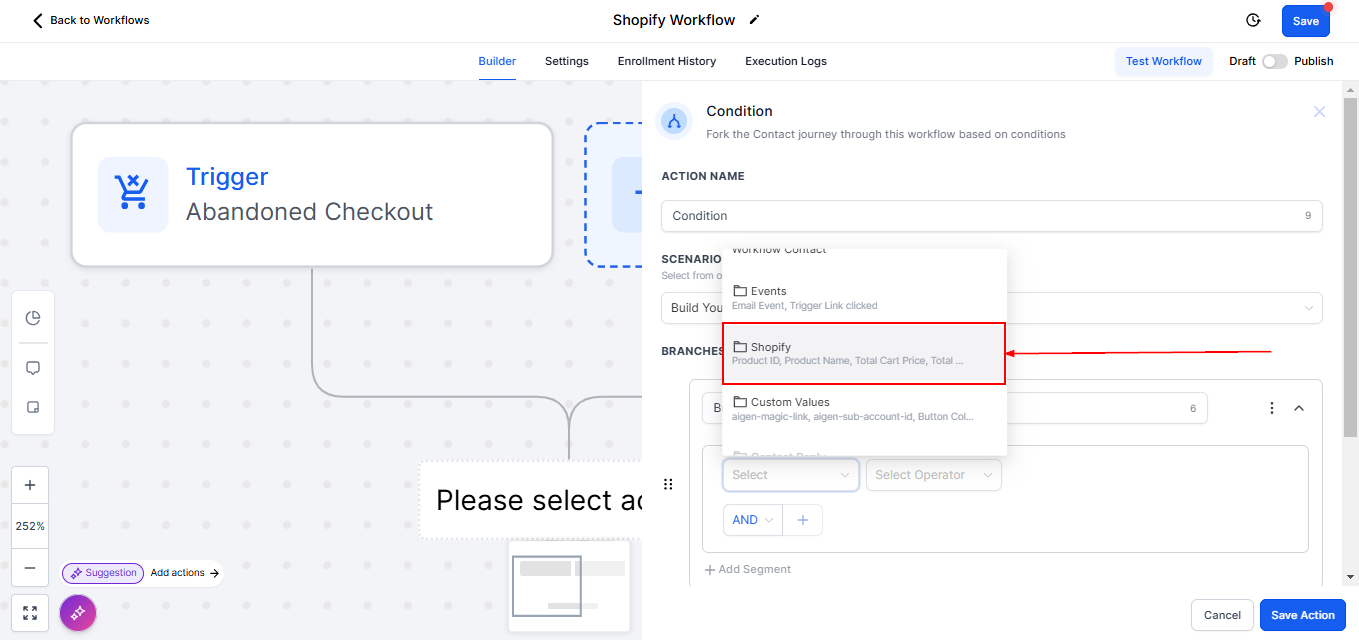 Setting Up Shopify Integration – figure 23