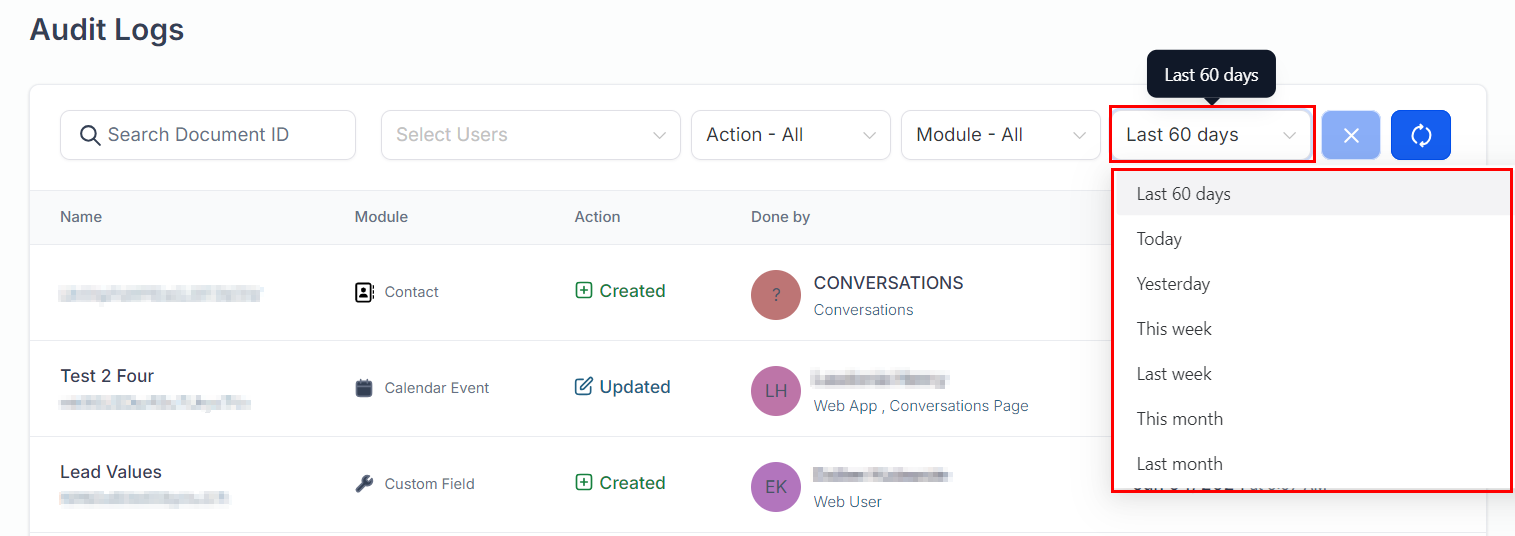 Understanding Audit Logs – figure 2