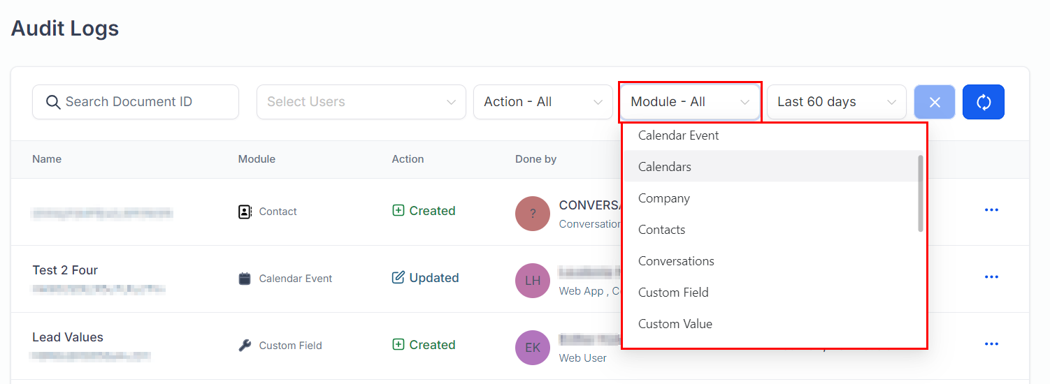 Understanding Audit Logs – figure 3