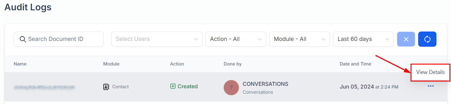 Understanding Audit Logs – figure 5