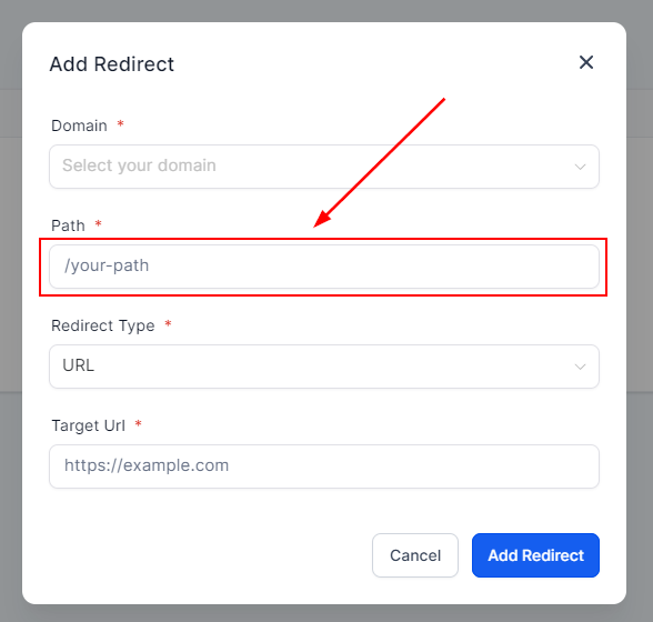 URL Redirects Overview – figure 4
