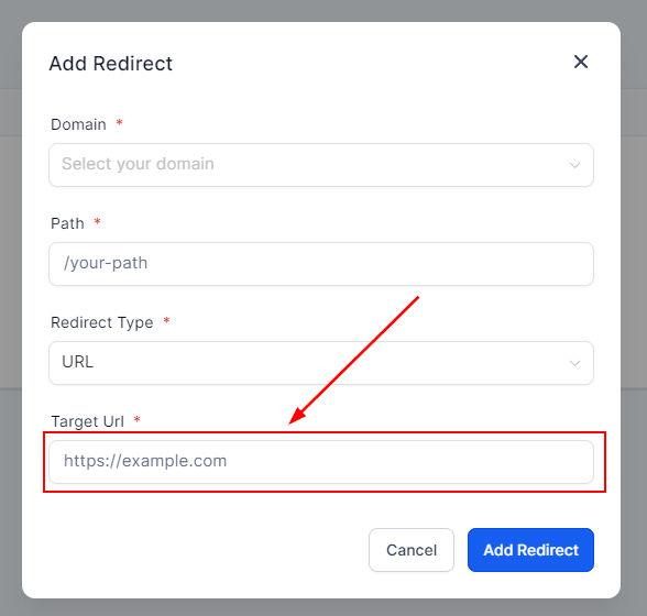 URL Redirects Overview – figure 6