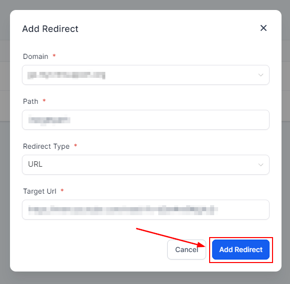 URL Redirects Overview – figure 7