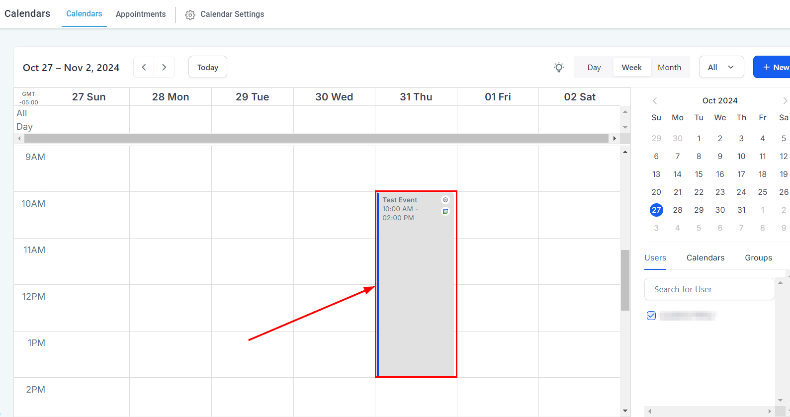 Verifying Synchronization Between Google Calendar and CRM – figure 4