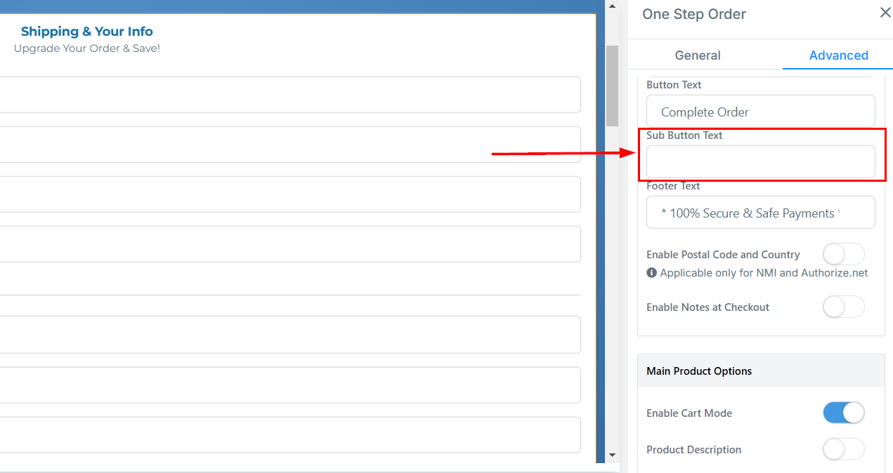 1-Step Order Form – figure 28