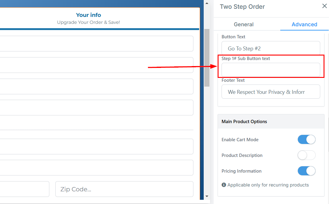 2-Step Order Form – figure 28